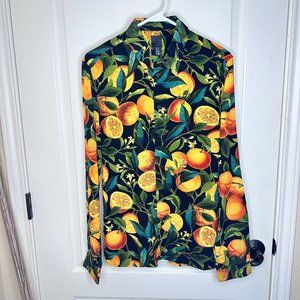 H&M Vintage Style Button Down Shirt